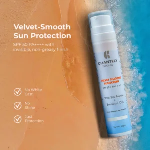 Velvet Silicone Sunscreen 50 SPF PA++++
